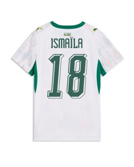 Billige Fotballdrakt Senegal Ismaila Sarr #18 Replika Hjemmedrakt Dame VM 2026 Kortermet Billige Fotballdrakt Senegal Ismaila Sarr #18 Replika Hjemmedrakt Dame VM 2026 Kortermet